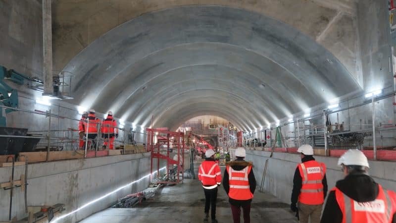 LE PROLONGEMENT DE LA LIGNE 4 DU MÉTRO PARISIEN INAUGURÉ